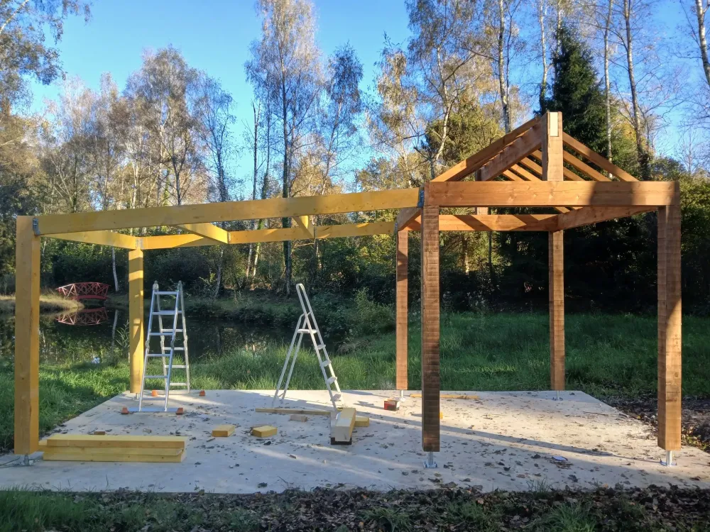 2- Fabrication carport