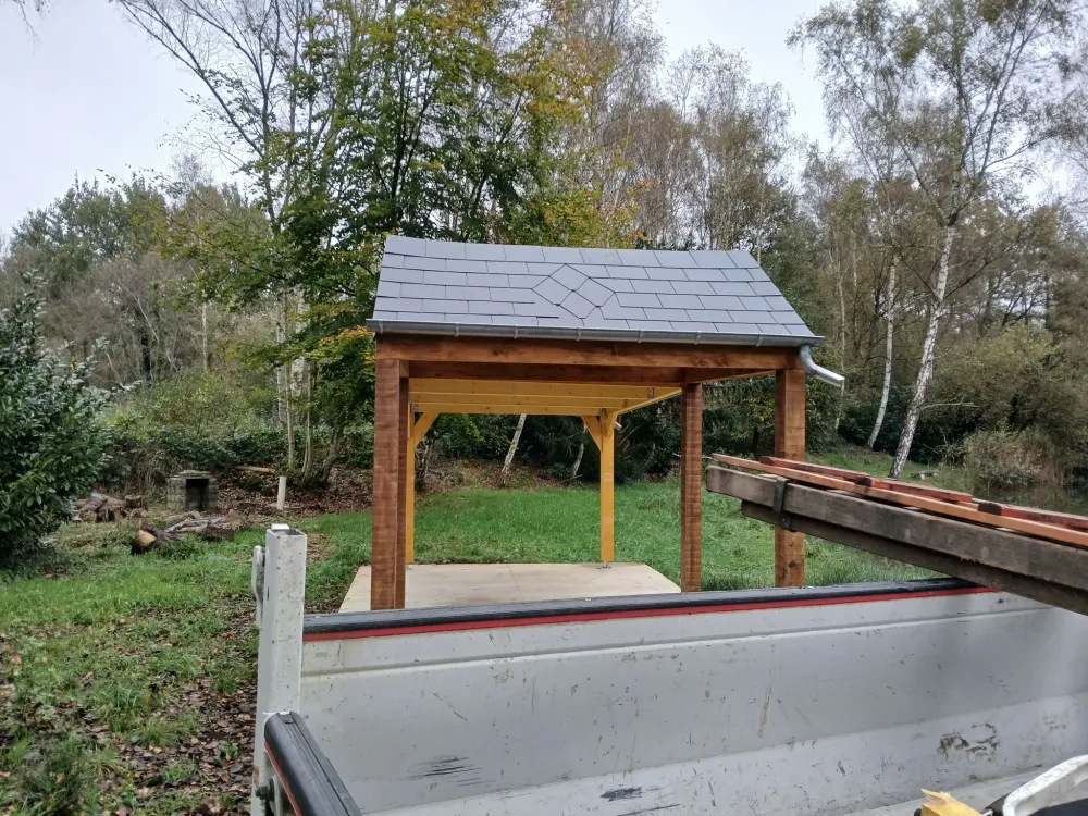 4- Fabrication carport