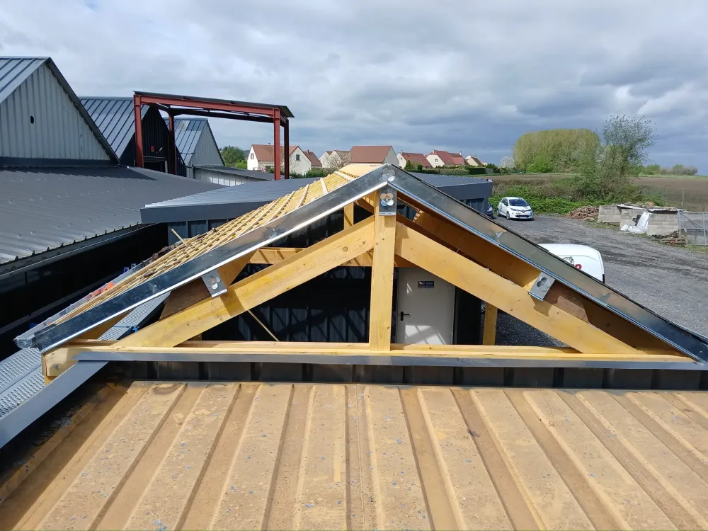 4- Fabrication et montage carport