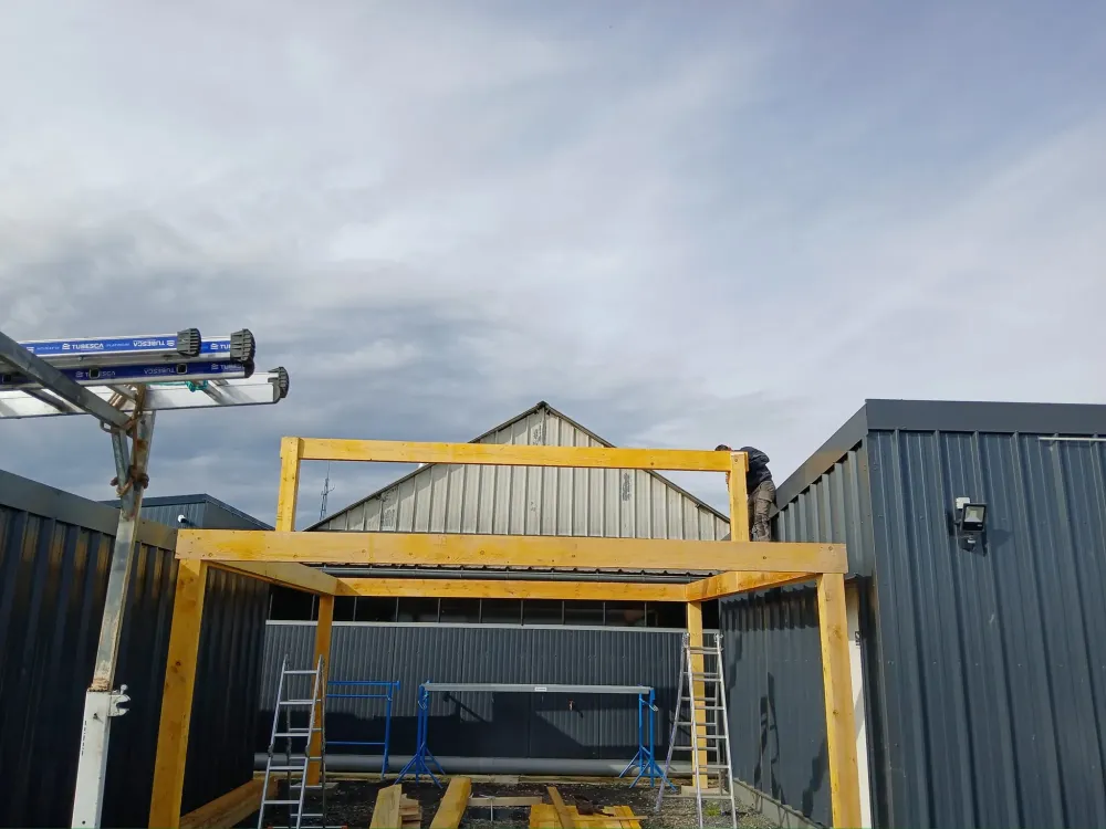 2- Fabrication et montage carport