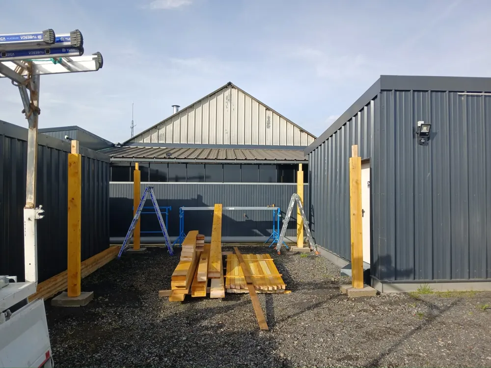 1- Fabrication et montage carport