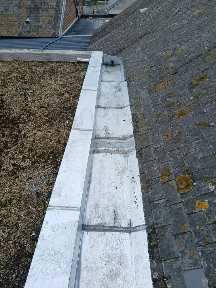 Zinguerie près de Crécy-sur-Serre